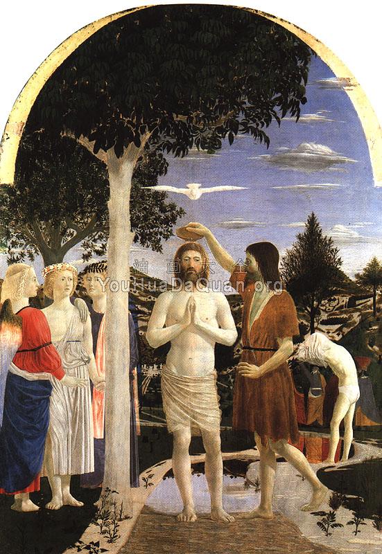 Baptism of Christ - 皮耶罗·德拉·弗朗西斯卡